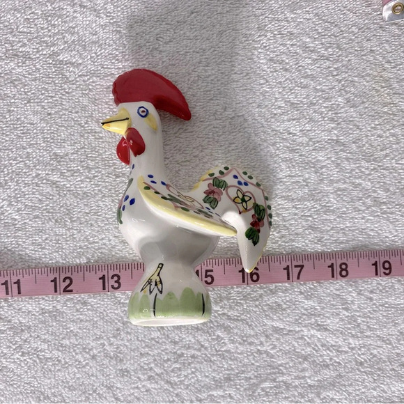 Vintage Ceramic Rooster Figurine - Picture 12 of 13